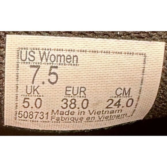 Vans Off The Wall Slip On Classic Stackform Skate Shoes Women 5 Black Low Top - Picture 11 of 11